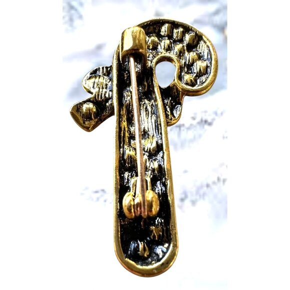 Candy Cane Brooch Pin New Christmas Jewelry Crystal Accents Candyland Ca… - Picture 13 of 13